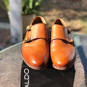 Mens 95 Aldo Monk Strap Dress Shoe 